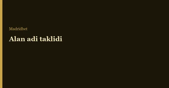 Alan adı taklidi kapağı