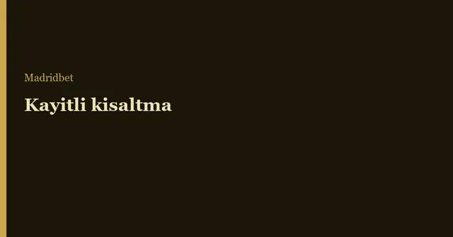 Kısaltma kapağı